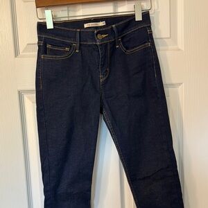 Levi's 710 Super Skinny Blue Jeans